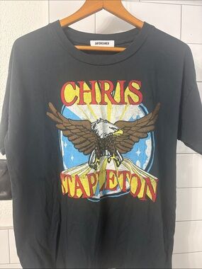 Daydreamer Black Graphic Eagle Chris Stapleton Tee